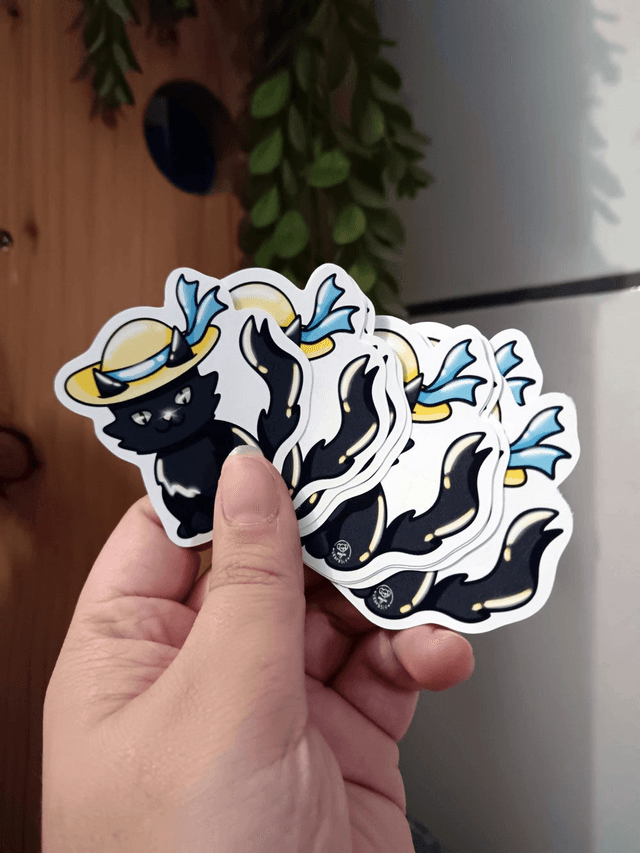 Sticker Chat de Plage
