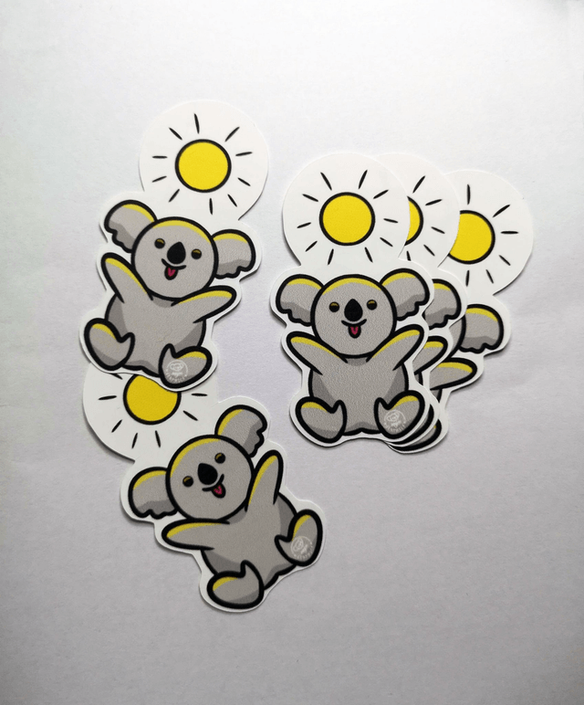 Sticker Koala Sunshine