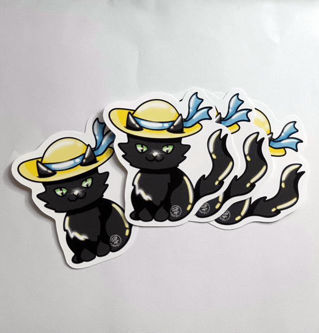 Sticker Chat de Plage