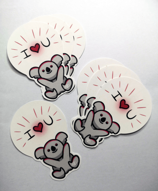 Sticker Koala Love