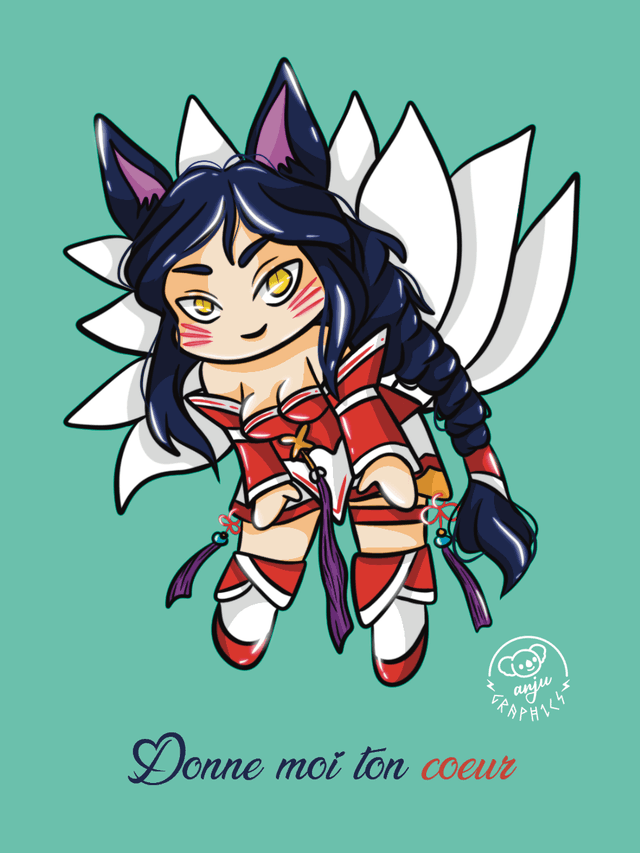 Fanart Chibi Ahri